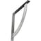 Ekena Millwork Bulwark Steel Bracket, Stainless Steel 2"W x 20"D x 20"H BKTM02X20X20BUSS - alternate 1